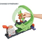 Mattel HUX39 - Hot Wheels - Coffret Looping Attaque de l'Alligator