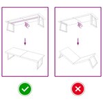 vidaXL Dessus de table marron foncé bois chêne massif traité