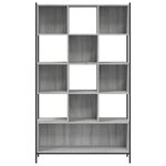 vidaXL Bibliothèque sonoma gris 102x28x172 cm bois d'ingénierie
