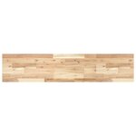 vidaXL Étagères flottantes 4 Pièces 140x30x2 cm acacia massif non traité