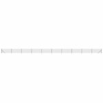 vidaXL Clôture en treillis métallique et ancrage anthracite 1 1x25 m