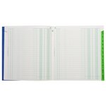 Piqûre 21x19cm échéancier tracé journal 80 pages EXACOMPTA