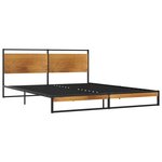 vidaXL Cadre de lit sans matelas métal 140x200 cm