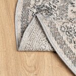 vidaXL Tapis ARBIZU intérieur extérieur design vintage Ø 120 cm