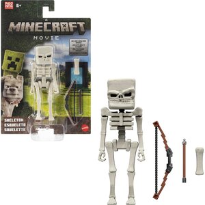 Mattel JFR60 - Minecraft The Movie - Squelette 10cm