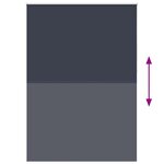 Store enrouleur occultant 140 x 230 cm bleu