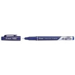 Stylo feutre Fineliner FRIXION Effaçable bleu x 12 PILOT