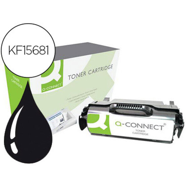 Q-connect toner laser - compatible Lexmark T650H21E - Noir - 25000p