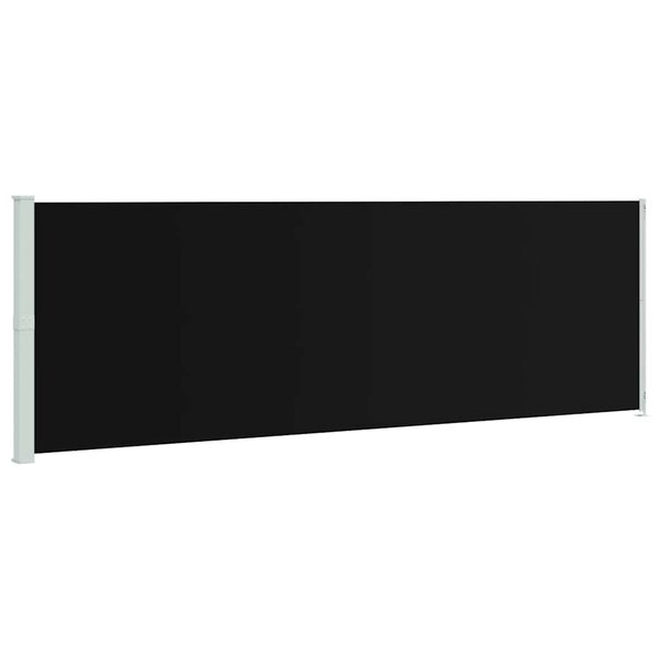 vidaXL Auvent latéral rétractable de patio 200x600 cm Noir