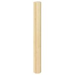 vidaXL Tapis rectangulaire naturel clair 100x400 cm bambou