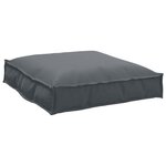 vidaXL Coussin pour assise de palette Anthracite 70 x 70 x 12 cm