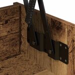 vidaXL Table basse Bois Ancien 80 x 50 5 x 41 5 cm Bois d'ingénierie