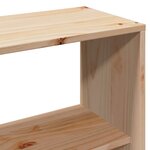 vidaXL Cadre de lit sans matelas 120x200 cm bois de pin massif