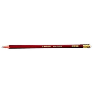 Crayon Papier Swano bout gomme HB x 12 STABILO