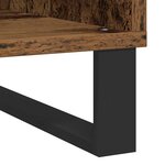 vidaXL Meuble à vinyles Bois ancien 100 x 38 x 48 cm Bois d'ingénierie