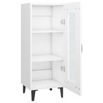 vidaXL Buffet Blanc 34 5x34x90 cm Bois d'ingénierie
