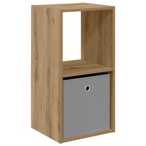 vidaXL Table de chevet avec tiroir Chêne artisanal 35 x 32 x 68 5 cm