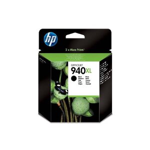 Cartouche jet d'encre originale n° 940xl c4906ae noir hp