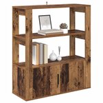 vidaXL Buffet Bois ancien 30 x 80 x 90 cm Bois d'ingénierie