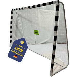 Best Sporting 11052 - But de football 300 x 200 x 90 cm en noir et blanc