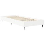 vidaXL Cadre de lit Blanc 80 x 200 cm Bois d'ingénierie