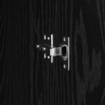 vidaXL Highboard Chêne noir 35 x 39 x 168 cm Bois d'ingénierie