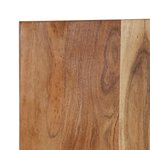 vidaXL Tête de lit 200 cm bois massif d'acacia