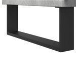 vidaXL Armoire de salle de bain gris béton 30x30x190 cm