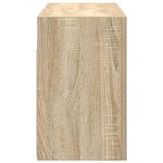 vidaXL Armoire murale de bain chêne sonoma 60x25x40 cm bois ingénierie