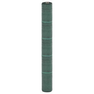 vidaXL Membrane anti-mauvaises herbes vert 1x10 m PP