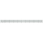 vidaXL Clôture en mailles de chaîne vert 1 6x25 m