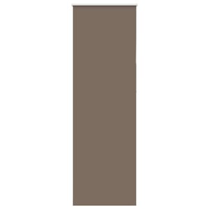 vidaXL Store enrouleur occultant café 80x210cm largeur du tissu 75 7cm