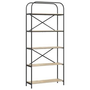 vidaXL Étagère Chêne sonoma 80 x 30 x 183 cm Bois d'ingénierie