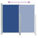 vidaXL Auvent latéral rétractable de patio 140 x 300 cm Bleu