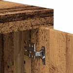 vidaXL Buffet vieux bois 80x40x75 cm bois d'ingénierie