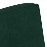 vidaXL Banc gris foncé 110x74x84 cm velours