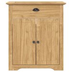 vidaXL Cabinet de salle de bain BODO Marron miel 70 x 35 x 80 cm