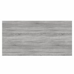 vidaXL Étagères murales 4 Pièces sonoma gris 80x40x1 5 cm bois ingénierie