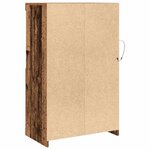 vidaXL Meuble d'appoint Bois ancien 60 5 x 37 x 100 cm