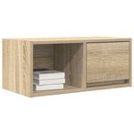 vidaXL Meubles TV 2 Pièces chêne sonoma 60x31x25 5 cm bois d'ingénierie