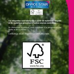 Office star boite de 1400 étiquettes multi-usage blanches 105x42mm os43653 avery zweckform