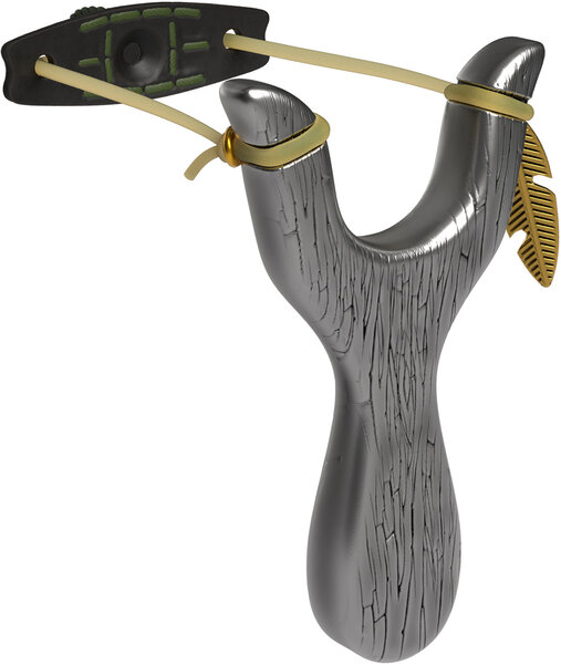 Monnaie SLINGSHOT 3D Weapon 2 Oz Argent 10 Cedis Ghana 2026 (PRÉCOMMANDE)