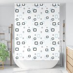 vidaXL Store enrouleur de douche avec cassette largeur du tissu 156 cm