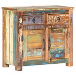vidaXL Buffet 70x35x65 cm Bois de récupération massif
