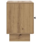 vidaXL Cabinet de chevet 2 pièces Chêne artisanal 43 x 34 5 x 50 cm