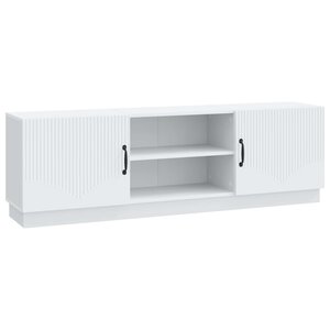 vidaXL Meuble TV Blanc 150 x 31 x 47 cm Bois d'ingénierie