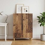 vidaXL Buffet Bois ancien 66 x 34 5 x 95 cm Bois d'ingénierie