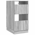 vidaXL Armoire à Laver avec stockage Gris Sonoma Bois d'ingénierie