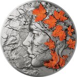 Pièce de monnaie en Argent - Cuivre 2000 Francs g 1000 (1 Kg) Cu - 62.2 (2 Oz) Ag Millésime 2025 WHISPERS OF THE MAPLE AUTUMN