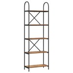 vidaXL Étagère Bois ancien 60 x 30 x 183 cm Bois d'ingénierie